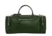 Green leather voyager duffle frank clegg