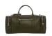 Olive leather voyager duffle frank clegg